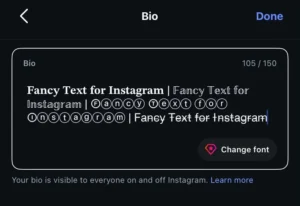 Bold Text Generator Instagram Bio